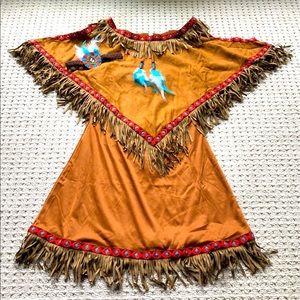 Native Princess Halloween Dress-up Costume Juniors Medium 7-9 #523